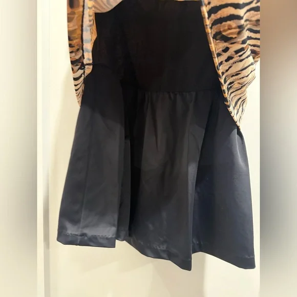 Rose Marie Reid Bathing Suit Swimwear Green Black Animal Print Size M - Picture 3 of 6